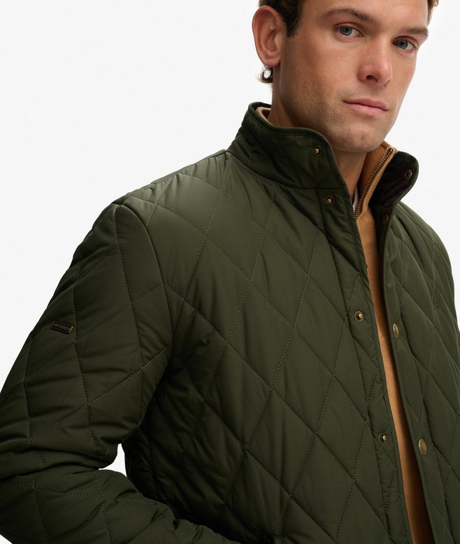 superdry Quilted Estate Country Jacket