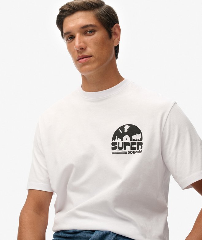 Superdry Record Label Oversized T-Shirt