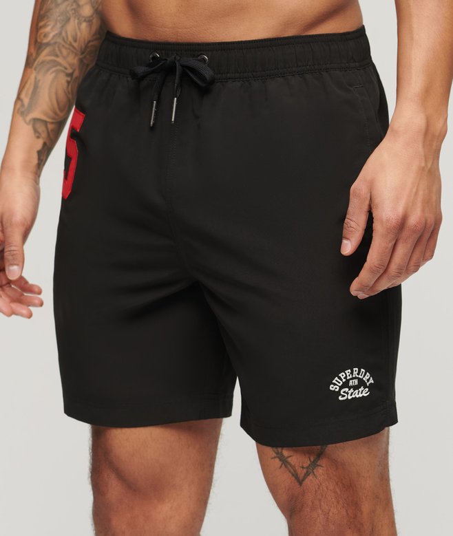 superdry Recycled Polo 17-inch Swim Shorts