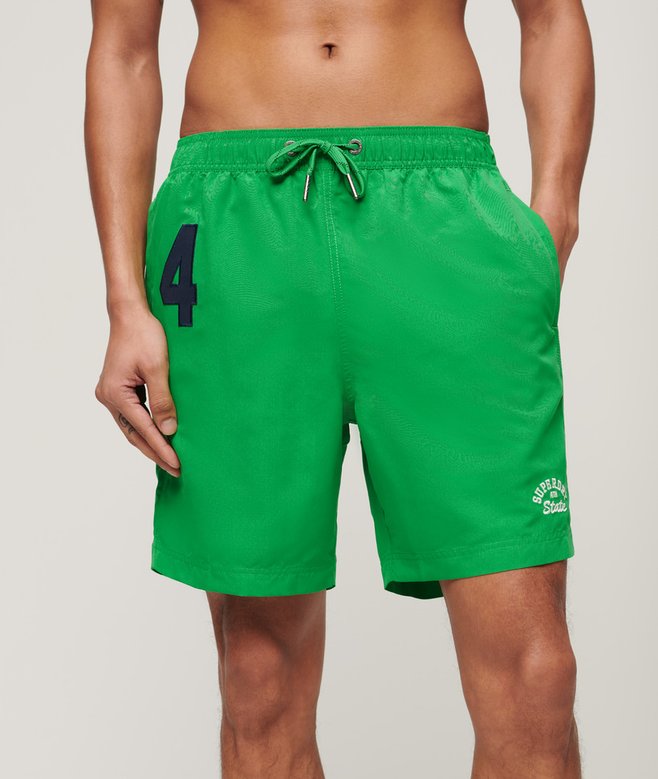 superdry Recycled Polo 17-inch Swim Shorts