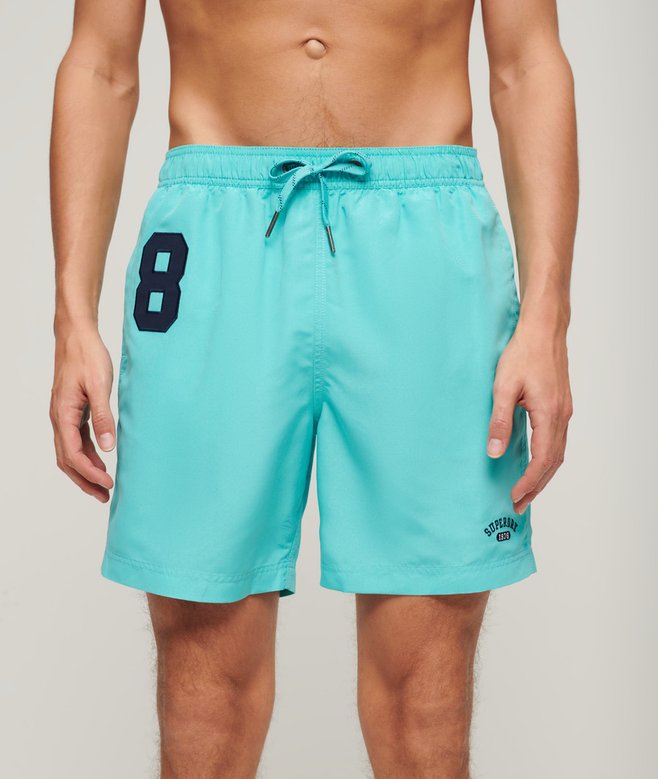 superdry Recycled Polo 17-inch Swim Shorts
