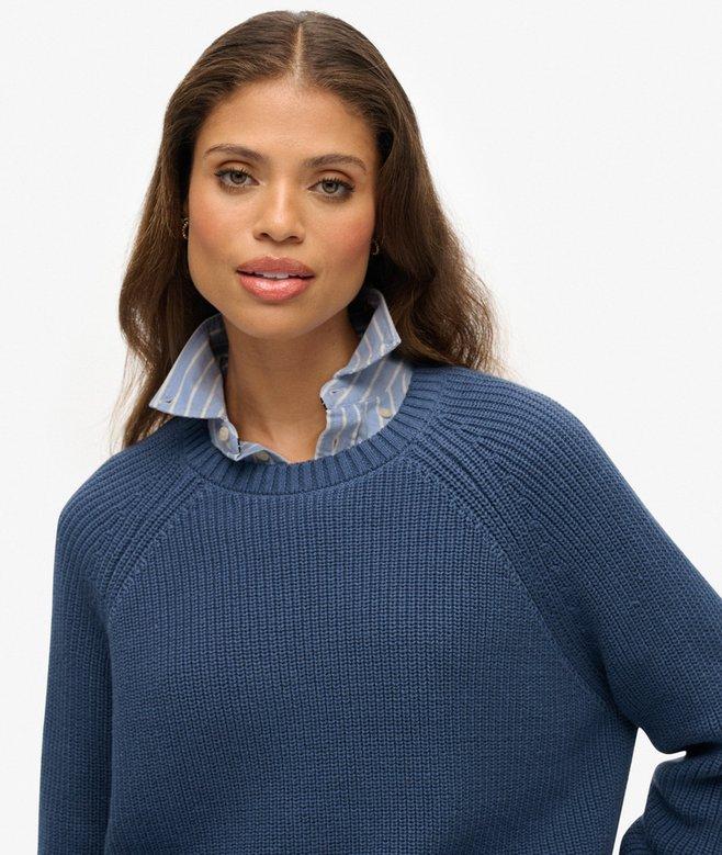 Superdry Relaxed Ribbed Knitted Jumper