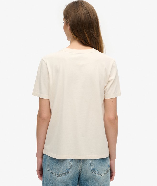 Superdry Retro Flock Relaxed T-Shirt