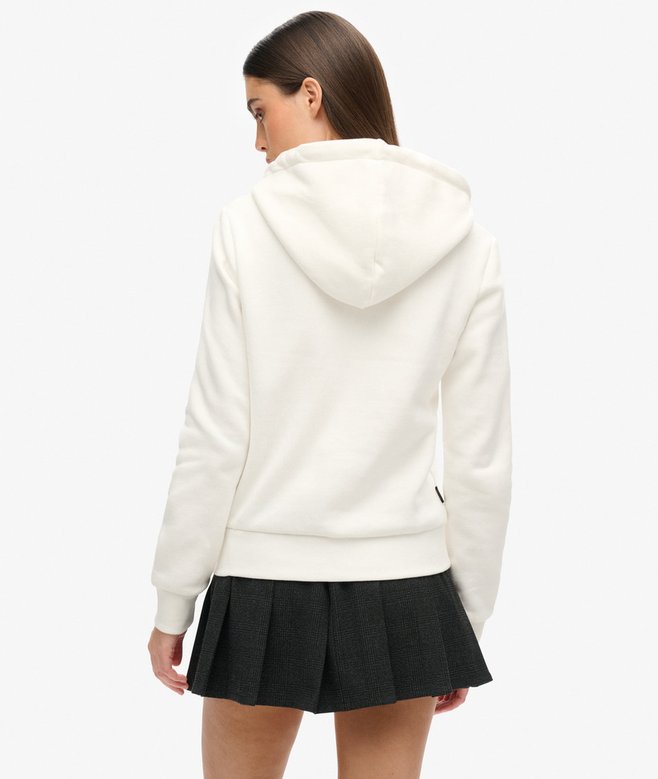 Superdry Retro Glitter Logo Hoodie