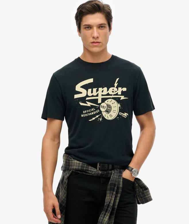 superdry Retro Rocker Graphic T-Shirt