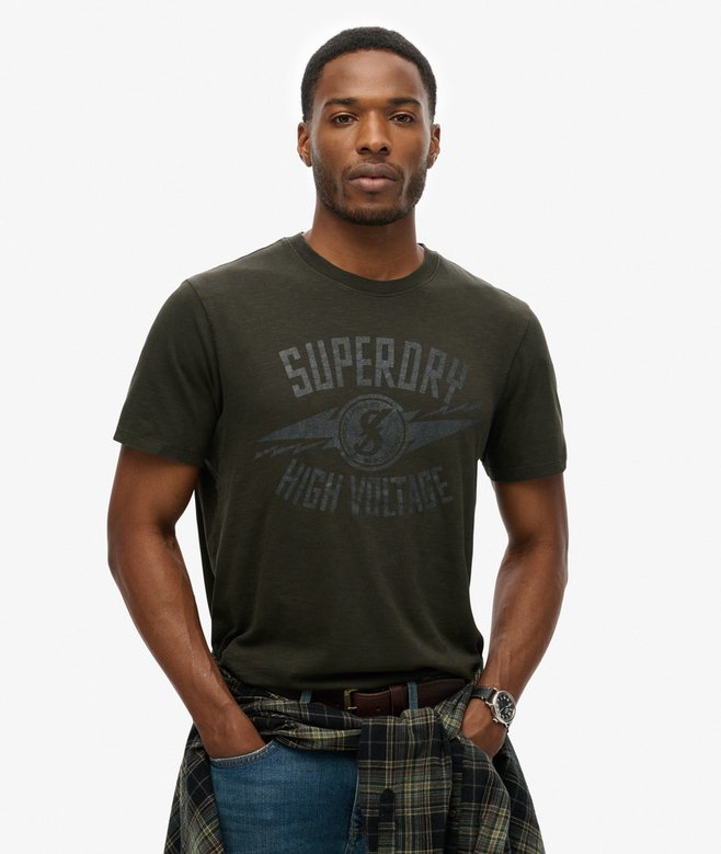 superdry Retro Rocker Graphic T-Shirt