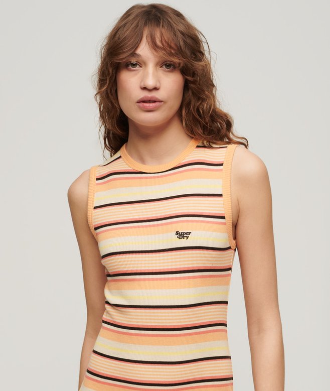 Superdry Rib Bodycon Midi Dress