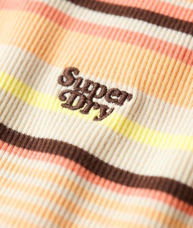 Superdry Rib Bodycon Midi Dress