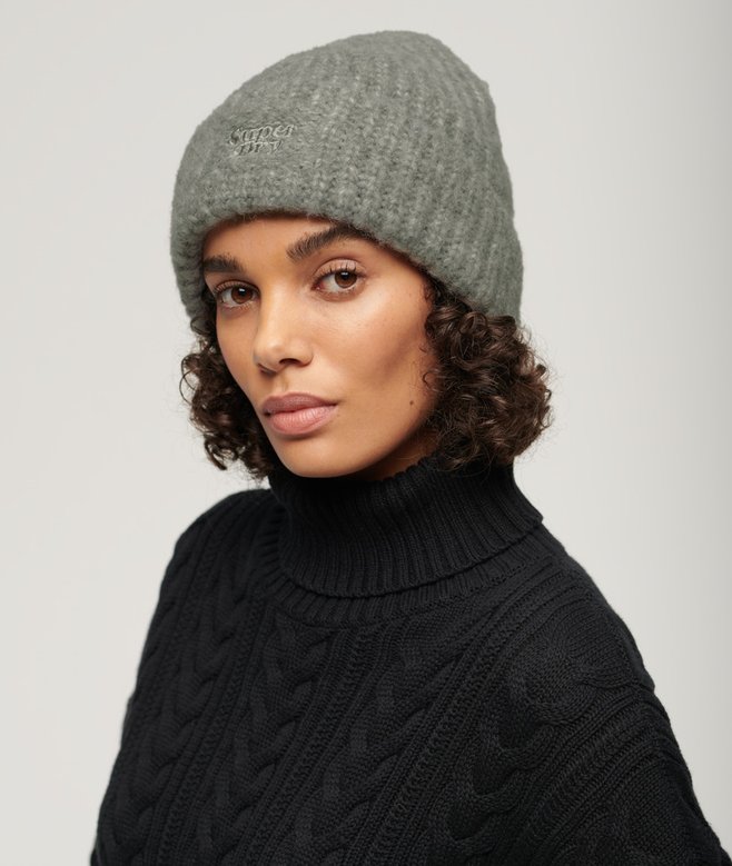 Superdry Rib Knit Beanie Hat