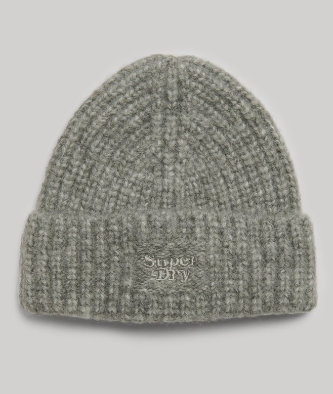superdry Rib Knit Beanie Hat