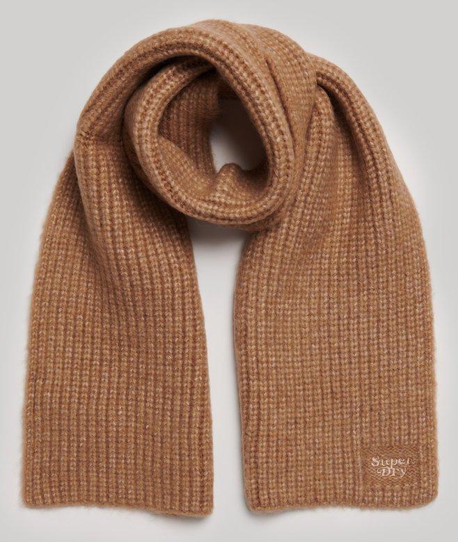 superdry Ribbed Knit Scarf