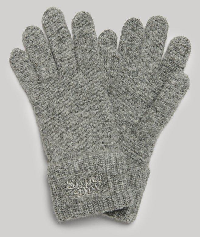 Superdry Ribbed Knitted Gloves
