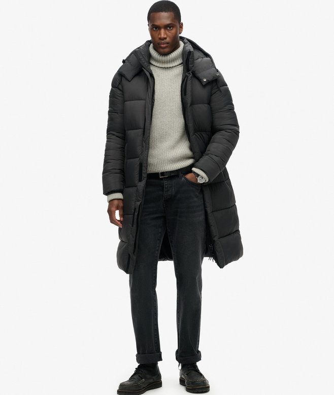 Superdry Ripstop Longline Puffer Coat
