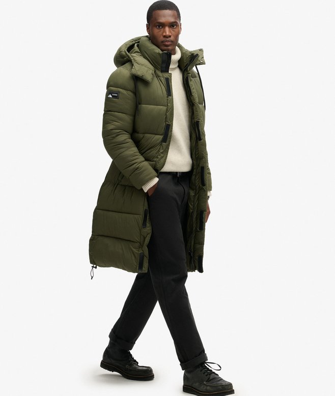 Superdry Ripstop Longline Puffer Coat