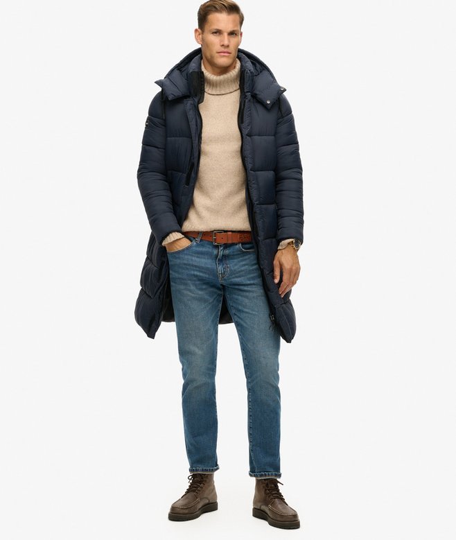 Superdry Ripstop Longline Puffer Coat