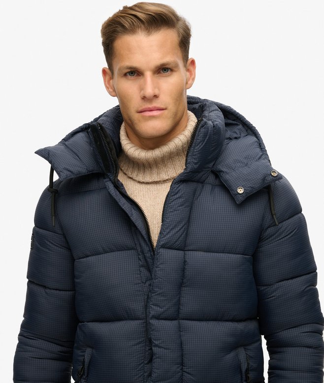 Superdry Ripstop Longline Puffer Coat