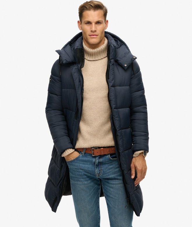 superdry Ripstop Longline Puffer Coat