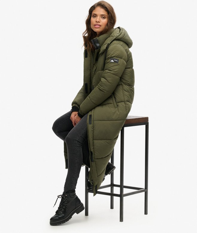 Superdry Ripstop Longline Puffer Coat