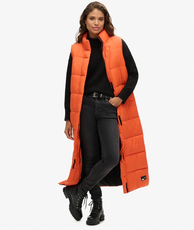 superdry Ripstop Longline Puffer Gilet