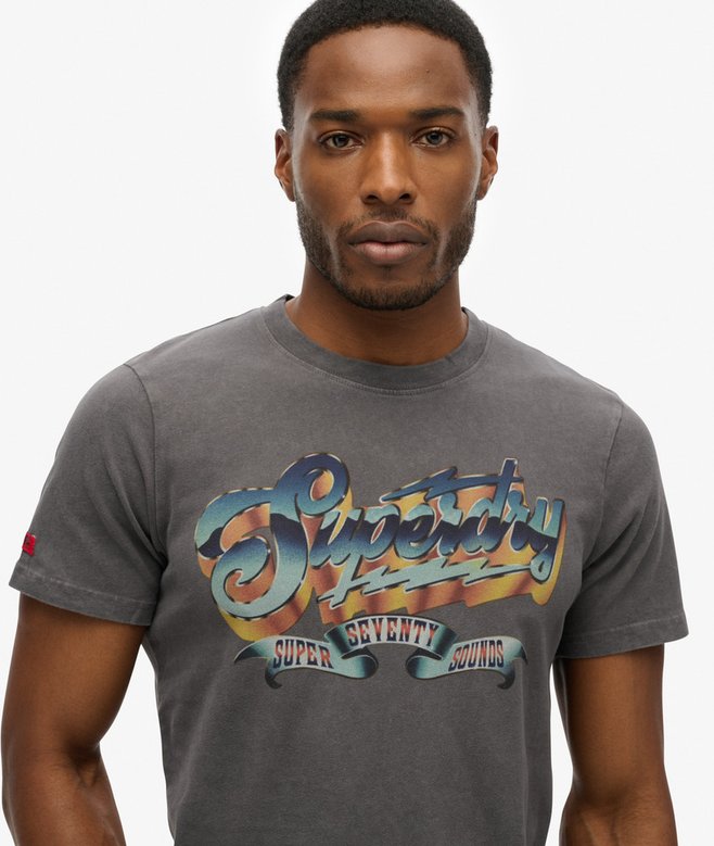 Superdry Rock Graphic Band T-Shirt