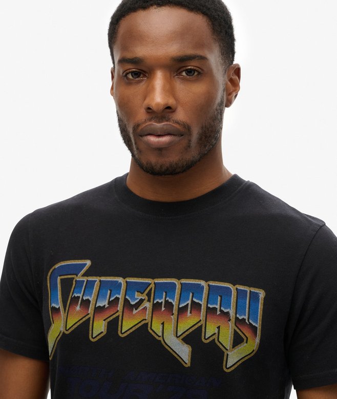 Superdry Rock Graphic Band T-Shirt