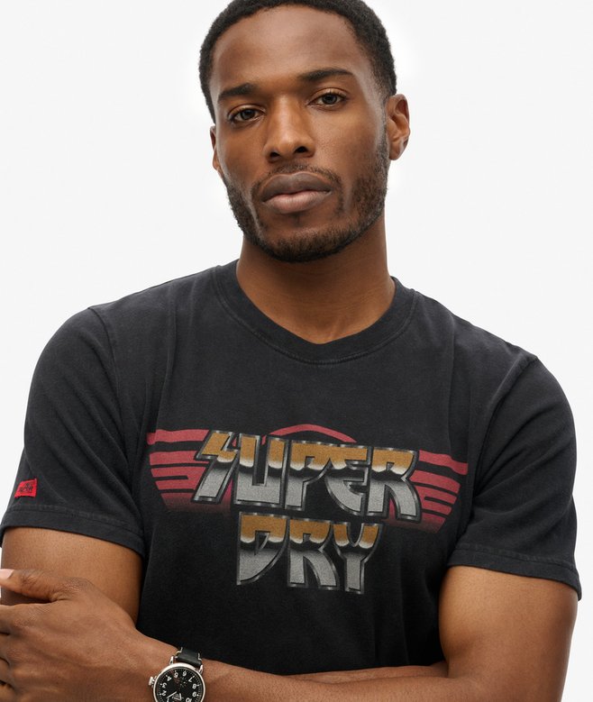 Superdry Rock Graphic Band T-Shirt