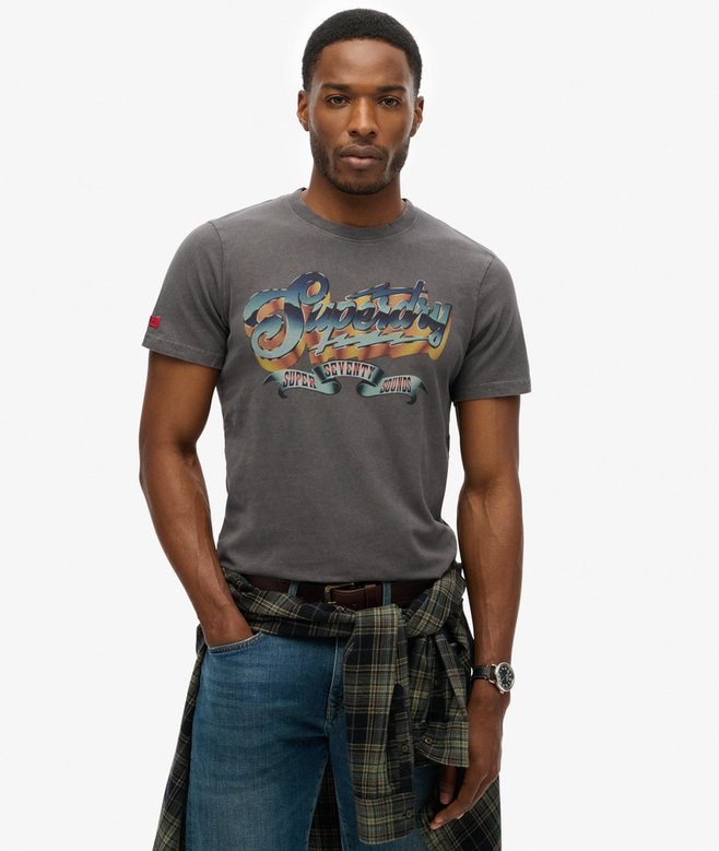 superdry Rock Graphic Band T-Shirt