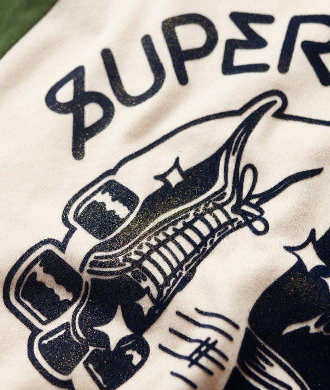 Superdry Roller Graphic Baseball Mini T-Shirt