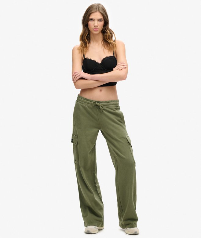 Superdry Ruched Mesh Crop Corset Top