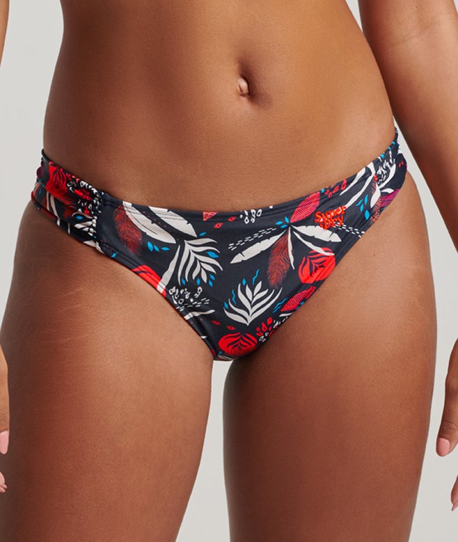 superdry Ruched Recycled Bikini Briefs