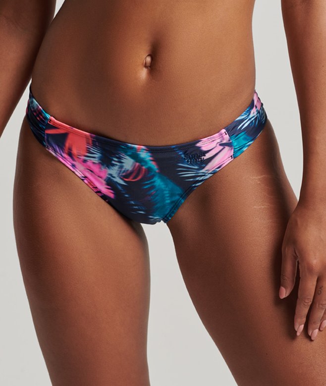 superdry Ruched Recycled Bikini Briefs
