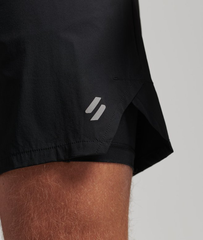 Superdry Run Premium Layered Shorts