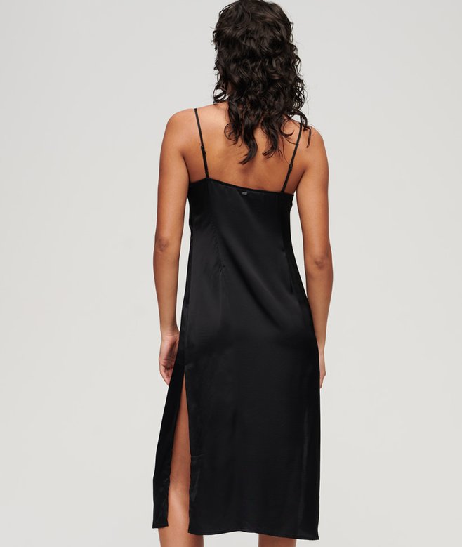 Superdry Satin Cami Midi Dress