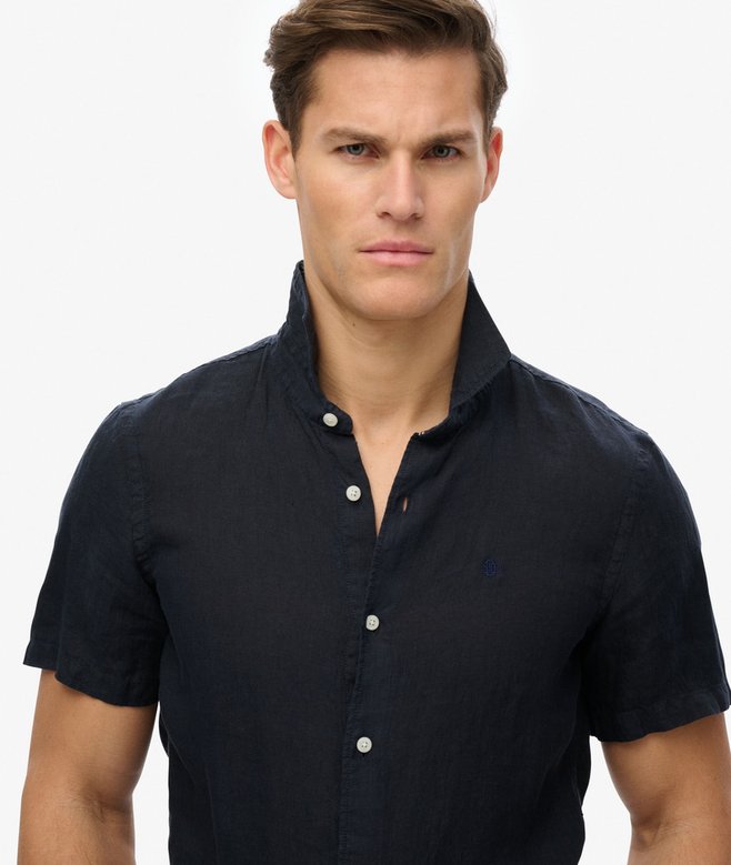 Superdry SD Embroidered Vacation Linen Shirt