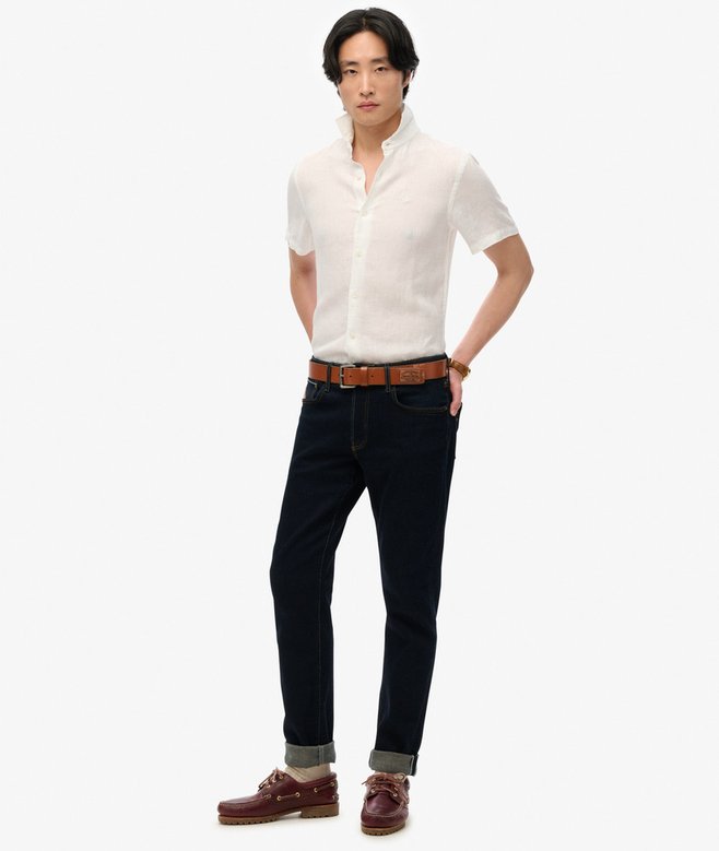 Superdry SD Embroidered Vacation Linen Shirt