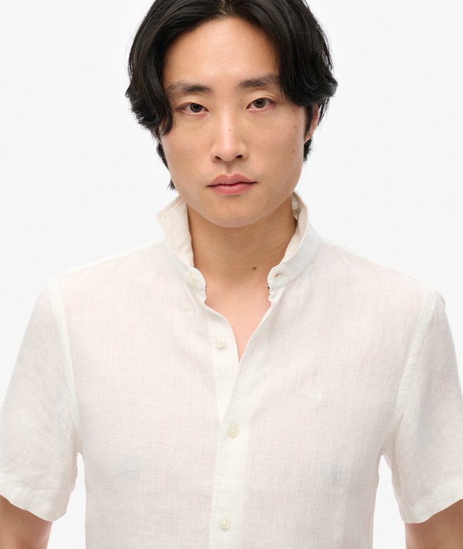 Superdry SD Embroidered Vacation Linen Shirt