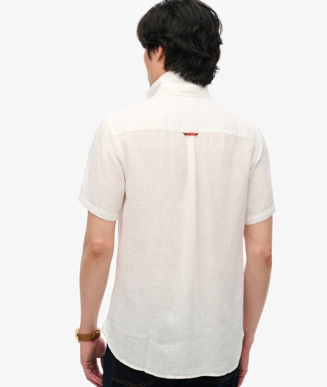 Superdry SD Embroidered Vacation Linen Shirt