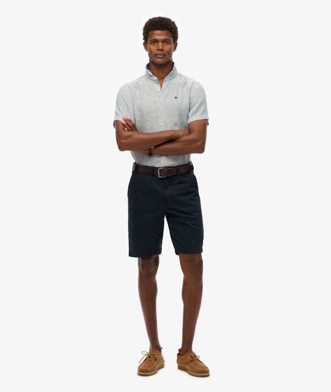 Superdry SD Embroidered Vacation Linen Shirt