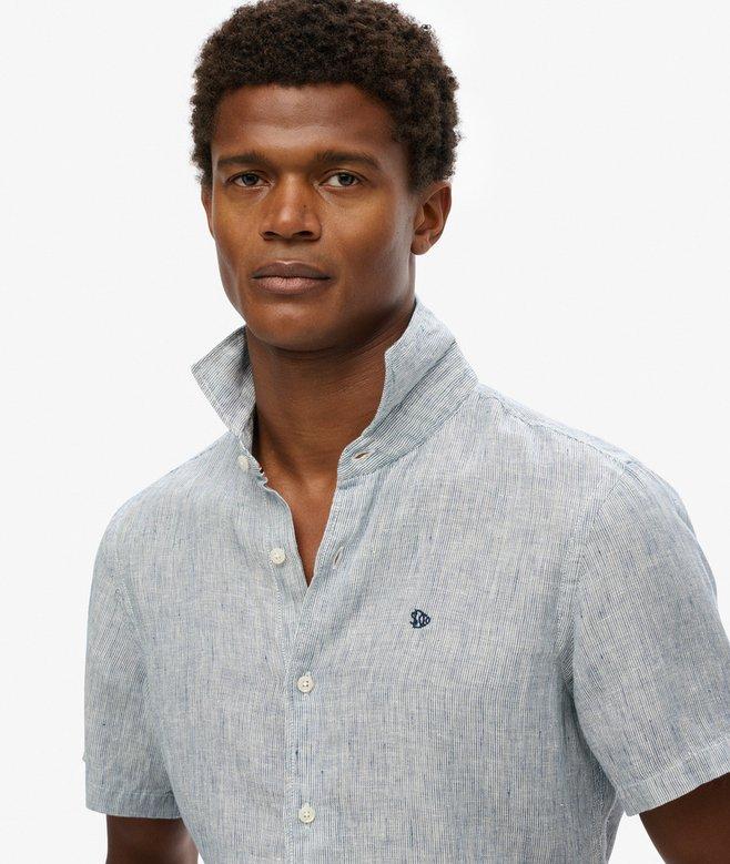 Superdry SD Embroidered Vacation Linen Shirt
