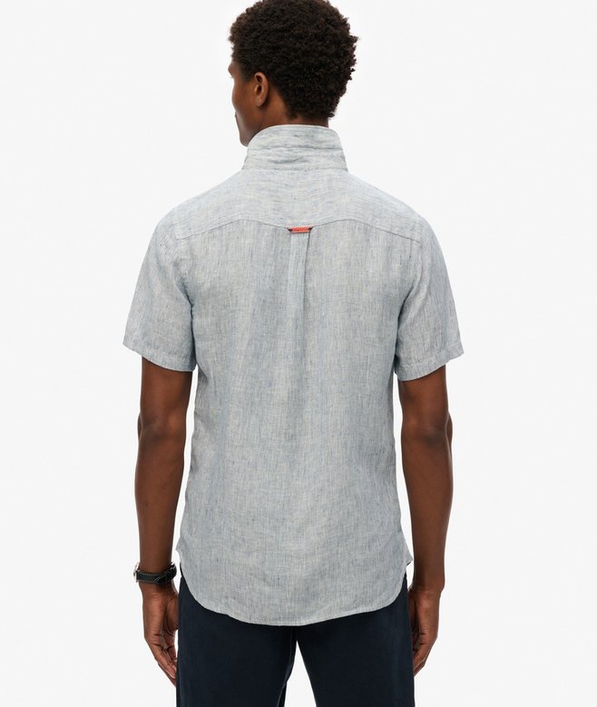 Superdry SD Embroidered Vacation Linen Shirt