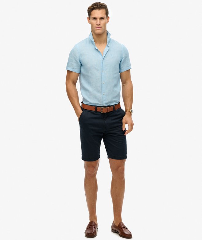 Superdry SD Embroidered Vacation Linen Shirt