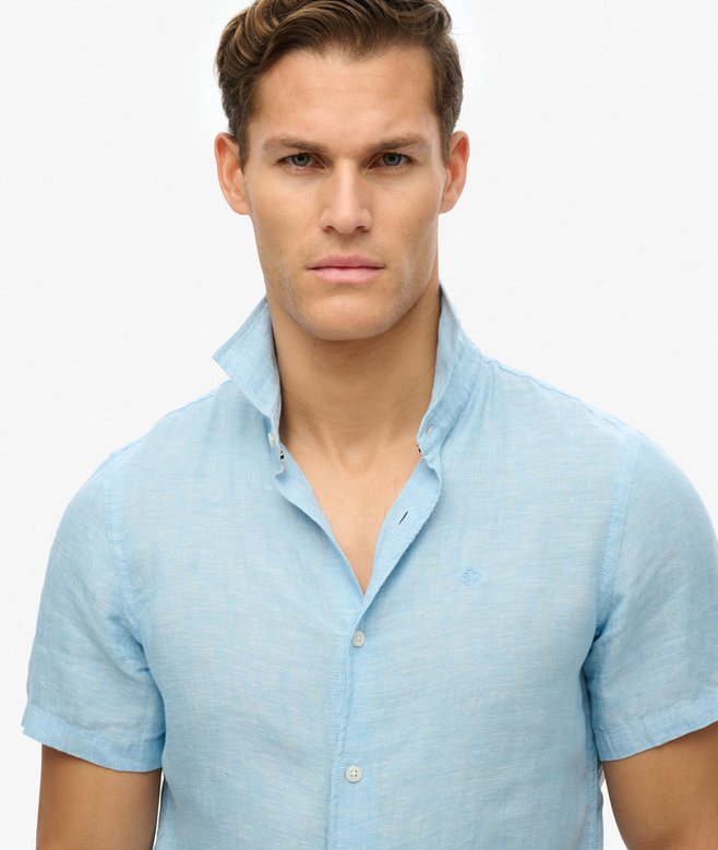 Superdry SD Embroidered Vacation Linen Shirt