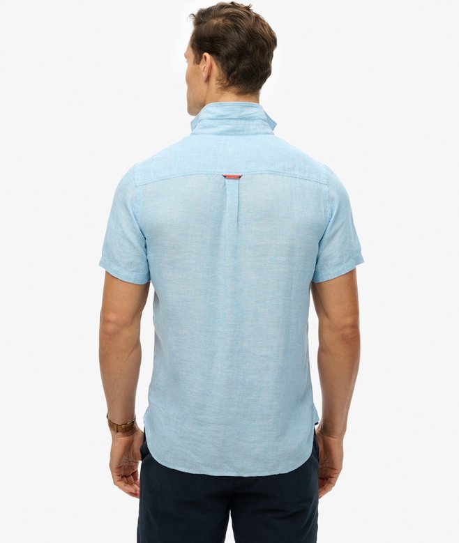 Superdry SD Embroidered Vacation Linen Shirt