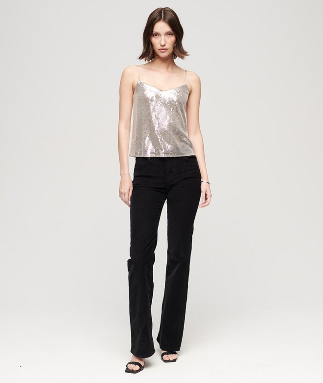 Superdry Sequin Cami Vest Top
