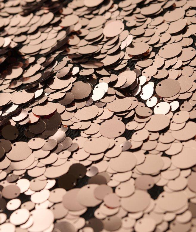 Superdry Sequin Disc Mini Skirt