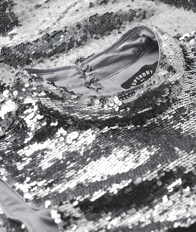 Superdry Sequin Shift Mini Dress