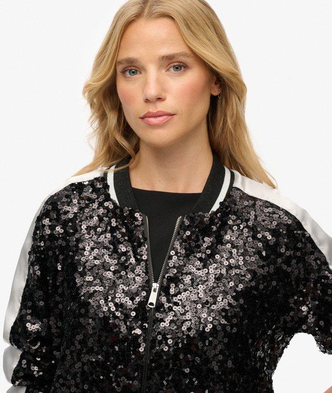 Superdry Sequin Suikajan Jacket