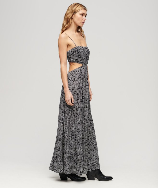 Superdry Sheered Back Maxi Dress
