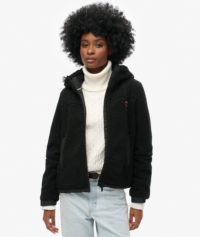 superdry Sherpa Fleece Trekker Jacket