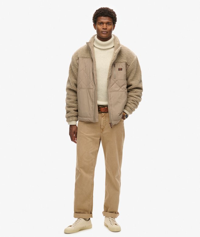 Superdry Sherpa Workwear Hybrid Jacket